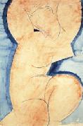 Amedeo Modigliani Caryatid oil on canvas